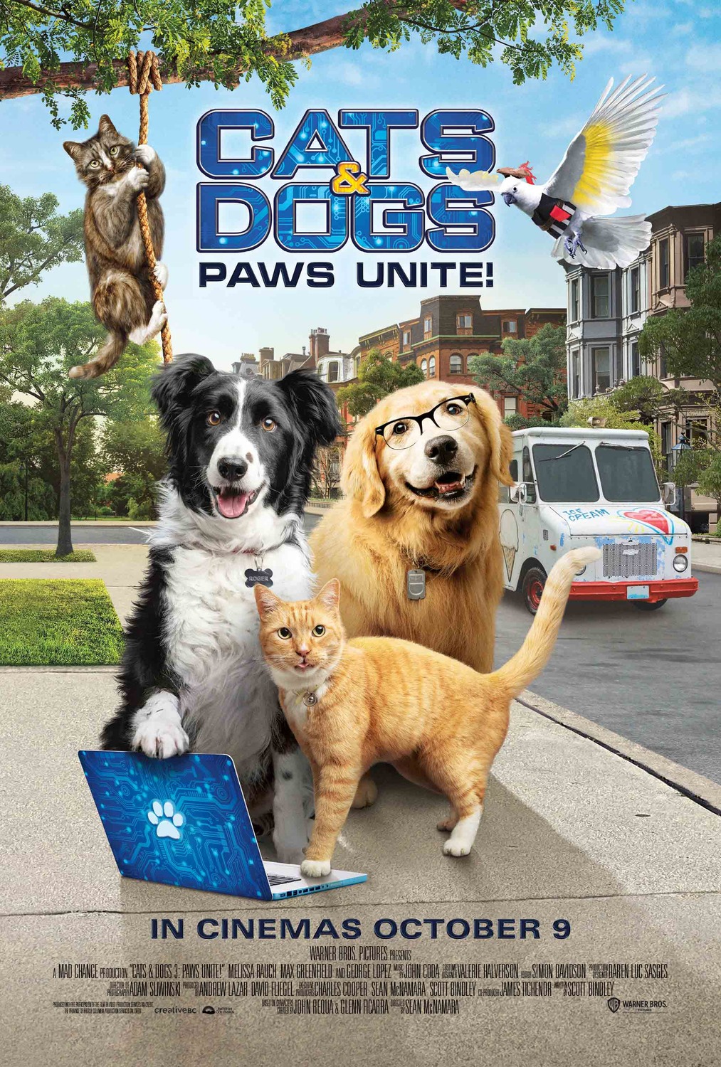 Cats and Dogs 3 Paws Unite (2020) สงครามพยัคฆ์ร้ายขนปุย 3