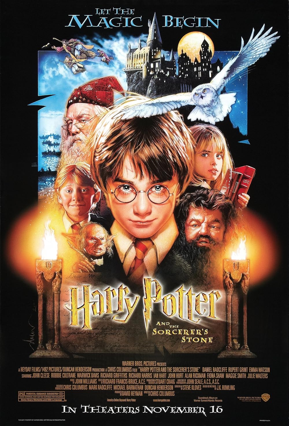 Harry Potter and the Sorcerer’s Stone (2001) แฮร์รี่ พอตเตอร์กับศิลาอาถรรพ์ ภาค