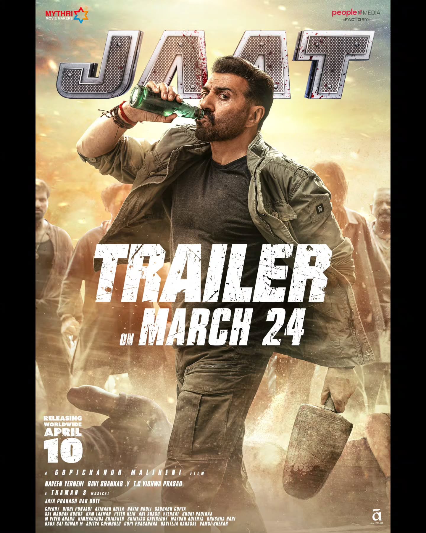 Jaat (2025) เดือดล้างอิทธิพล
